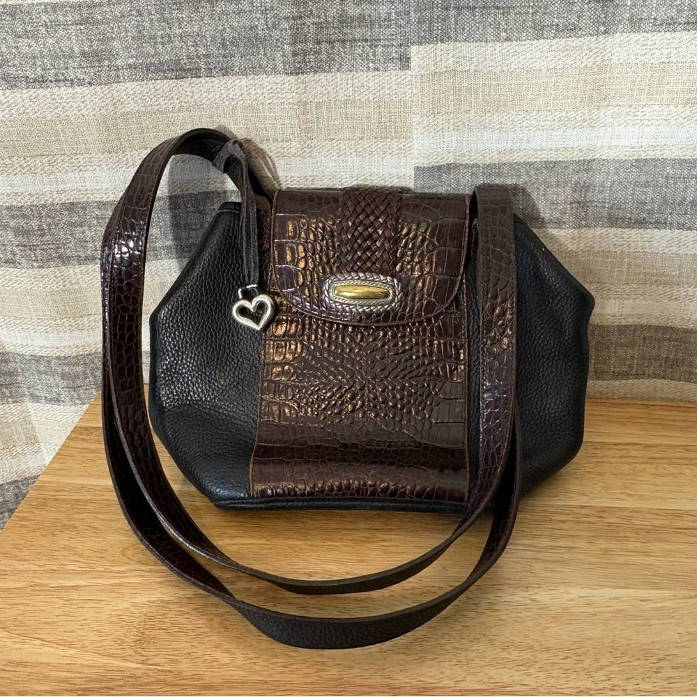 Brighton Brown And Black Shoulder Bag‎